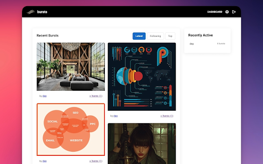 bursts.us: save images you like