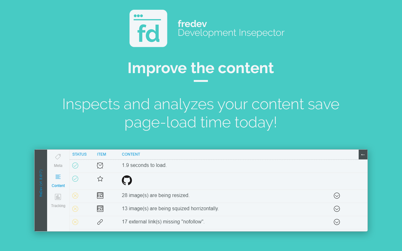 fredev Development Inspector Preview image 4