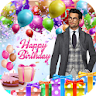 Birthday Photo Frame Maker Icon