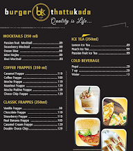 Burger Thattukada menu 3