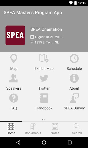 SPEA Master's Program App