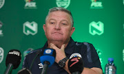 Supersport United coach Gavin Hunt during his Nedbank Cup press conference at the PSL offices in Parktown on February 6 2022.