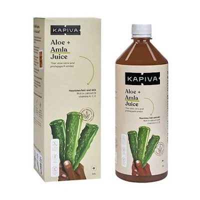 Kapiva Ayurveda Kapiva Aloe + Amla Juice - 1 ltr