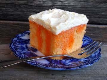 ORANGE DREAMSICLE REFRIGERATOR CAKE