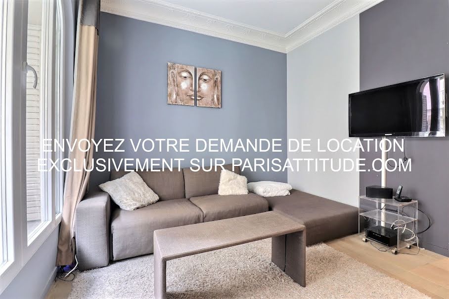 Location meublée appartement 3 pièces 55 m² à Paris 16ème (75016), 3 425 €