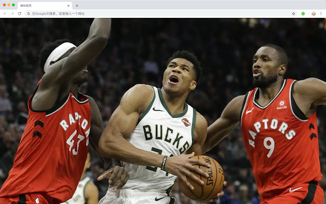 Milwaukee Bucks New Tab HD NBA Pop Theme