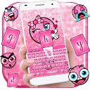 Descargar la aplicación Pink glitter emoji keyboard Instalar Más reciente APK descargador