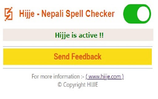 Hijje Nepali Spell Checker