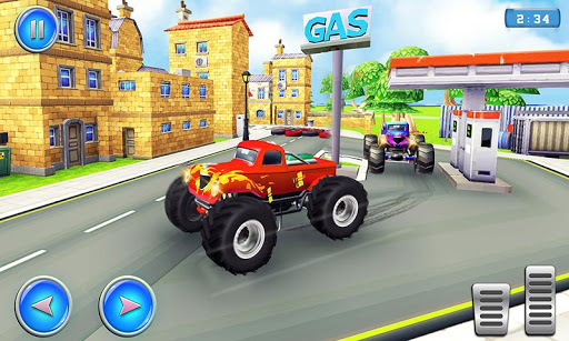 Monster Truck Cargo Airplane Car Transport Games