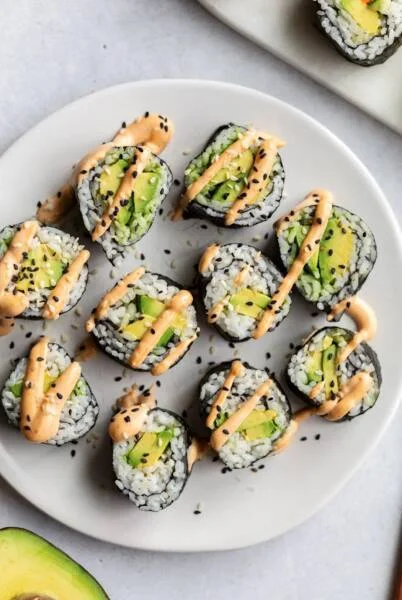 Spicy Avocado Sushi