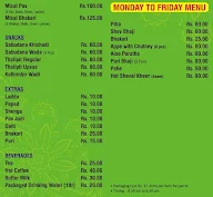 Shrimant Misal menu 1