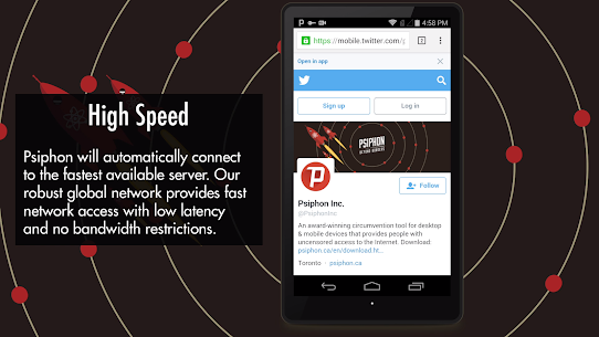 Psiphon Pro (Unlimited Speed) 4