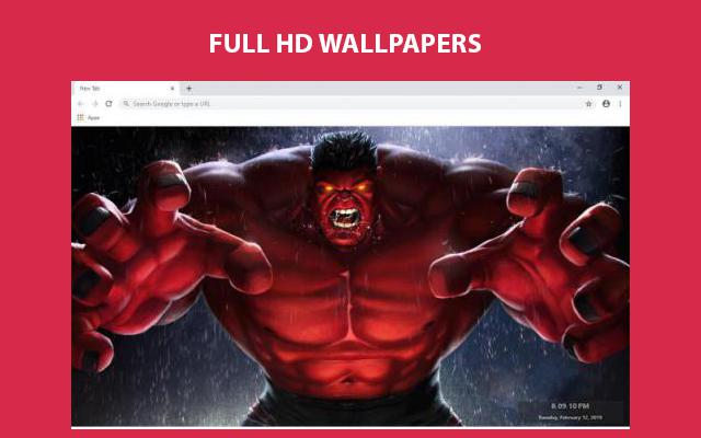 Hulk Wallpapers and New Tab