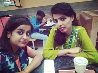 Reema at McDonald's, Sector 21,  photos