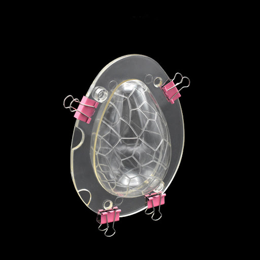 Title 8, Three-dimensional plastic mold dinosaur egg wit...