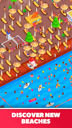 Screenshot Beach Club Tycoon : Idle Game