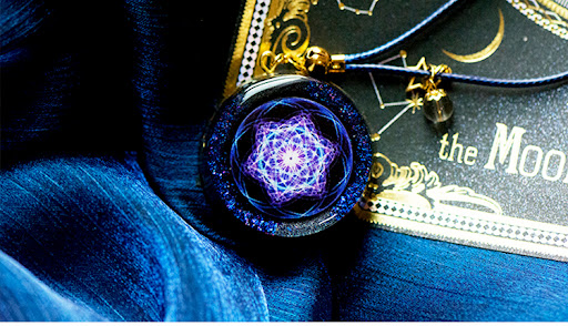 Title 2, Lucky Gem Pendant Mandala Car Pendant Keychain,...