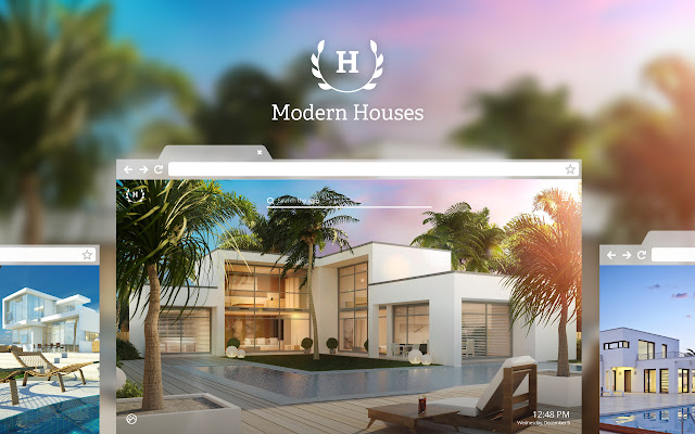 Modern Houses HD Wallpapers Theme