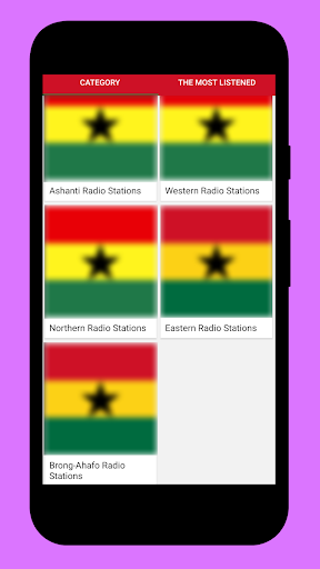 Screenshot Radio Ghana + Radio Ghana FM