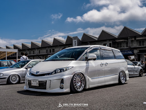 Stance 1/64 エスティマ　精密ミニカ　シャコタン　スタンス　キャンバー エスティマ アワード受賞】STANCENATION JAPAN TOKYO 2018