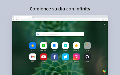 Infinity Nueva pestaña (Pro)