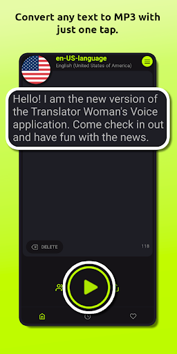 Screenshot Translator Woman's Voice - TTS