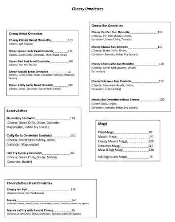 Cafe Baha menu 