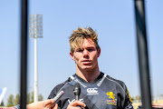 James Venter of the Lions during the Xerox Golden Lions Mixed Zone at Johannesburg Stadium on August 21, 2018 in Johannesburg, South Africa. 