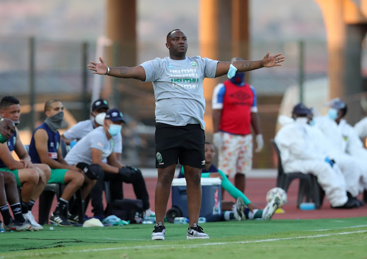 Former AmaZulu coach Benny McCarthy has the appetite to take on the coaching job at one of the Soweto giants, should the opportunity arise. File image.