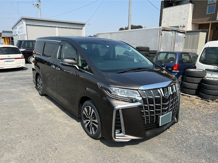 アルファードの納車・グラファイトメタリック・希少色に関するカスタム事例の投稿画像1枚目