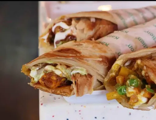 Paneer Bhurji Roll