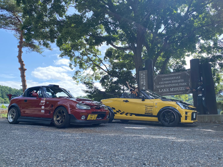 カプチーノのビーナスラインドライブ・美ヶ原高原美術館・長門牧場ソフトクリーム・美鈴湖・MGゲルググver2.0に関するカスタム事例の投稿画像15枚目