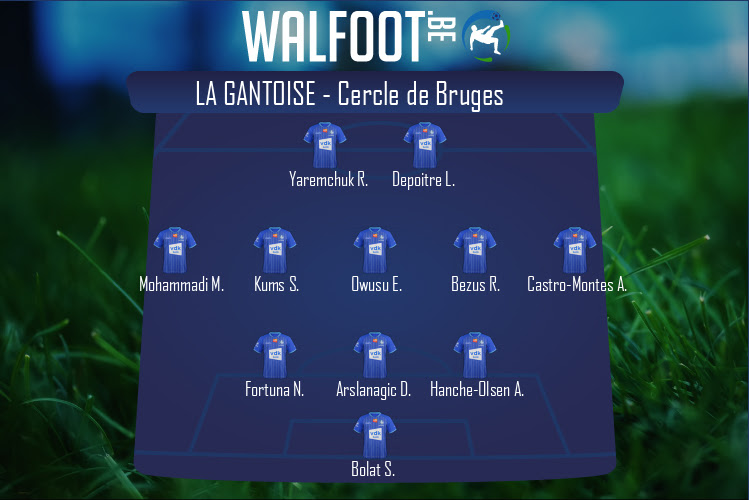 Composition La Gantoise | La Gantoise - Cercle de Bruges (21/03/2021)