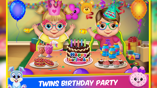 Newborn Twin Baby Care Game - Babysitter Games