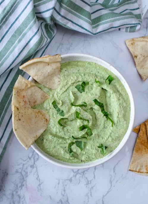 Spicy Avocado Edamame Dip