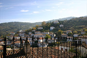 Houses in Sirince, Turkey.