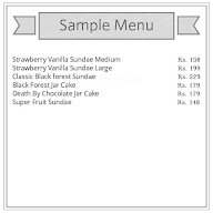 Sundae Everyday Ice Cream menu 1