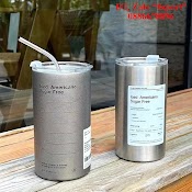 Cốc Giữ Nhiệt Inox Cao Cấp Có Ống Hút, Ly Giữ Nhiệt, Bình Nước Văn Phòng, Thể Thao 600Ml