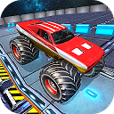 Herunterladen Fury Monster Truck Parking Mania Installieren Sie Neueste APK Downloader