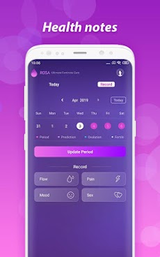 Period Tracker - Rosaのおすすめ画像3
