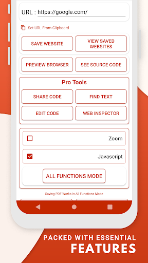 Screenshot HTML Source Code Viewer Websit