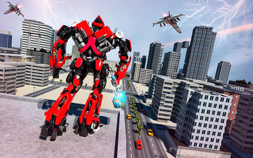 US Police Super Robot Speed Hero: Rescue Mission