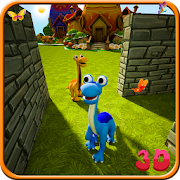 Cute Dinosaur Maze Simulator  Icon