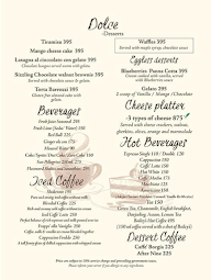 Caffe Tonino menu 1