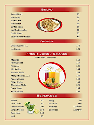 Mastana Bar & Kitchen menu 1