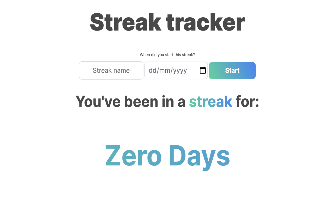 Streak Tracker Preview image 0