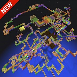 Rainbow map for MCPE  Icon