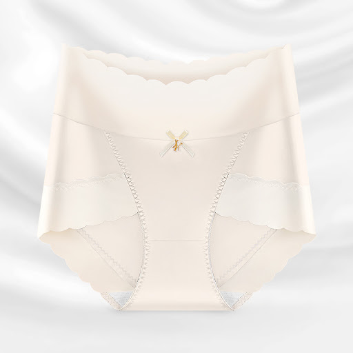 Title 3, Womens Fashion Light Luxury Satin Bow Briefs, ...