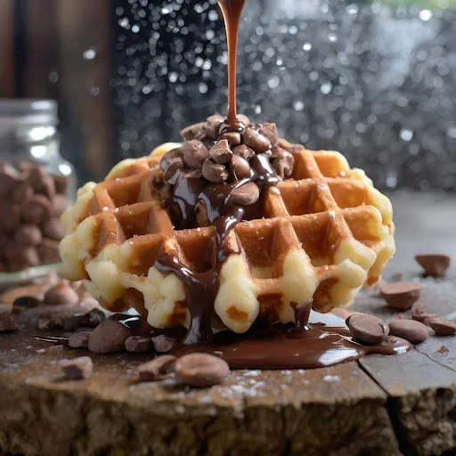 Milk Chocolate Chip Delight Waffle