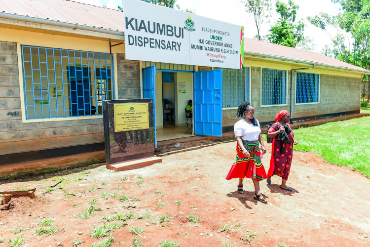 Kiaumbui dispensary in Gichugu.